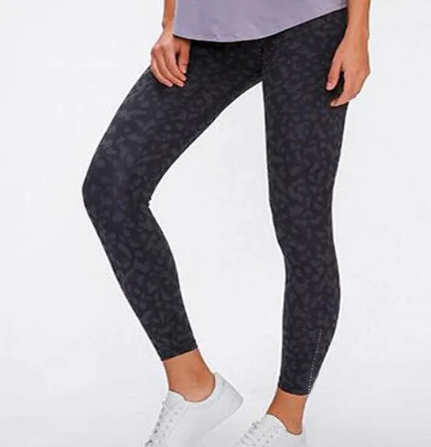 2020 print leggings high waist pants Ankle-Length Pants 7/8 capris pants Pencil skinny Pants