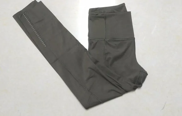 2020 print leggings high waist pants Ankle-Length Pants 7/8 capris pants Pencil skinny Pants