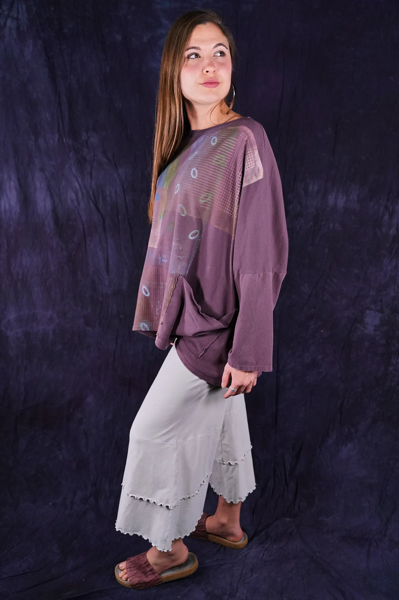 3239 Wide Leg Petaloon Clouds