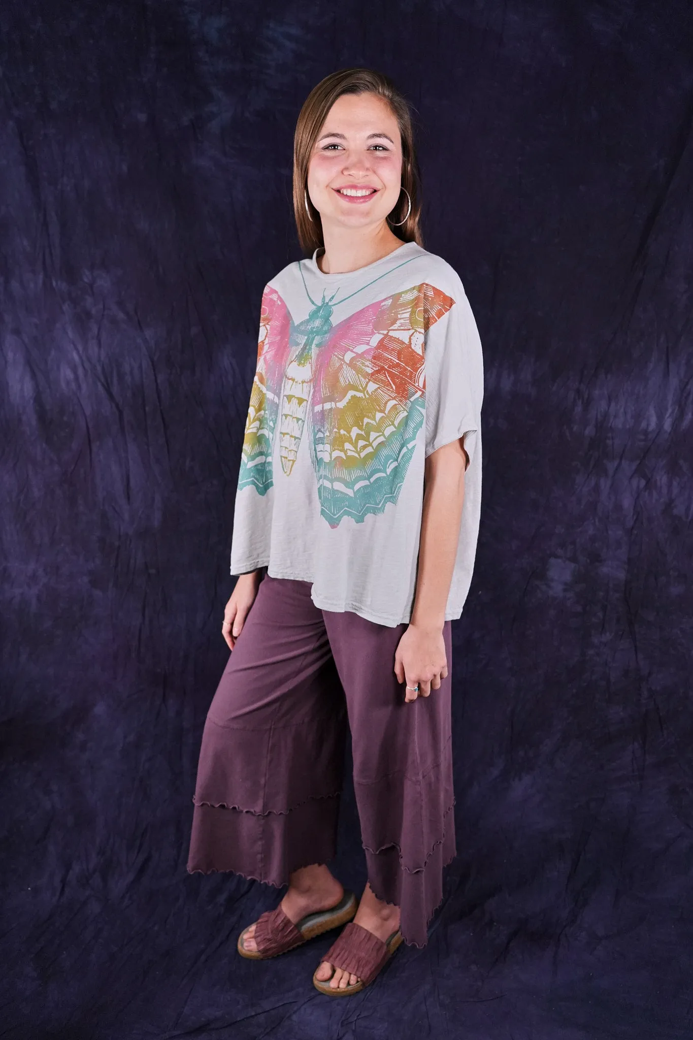 3239 Wide Leg Petaloon Fig