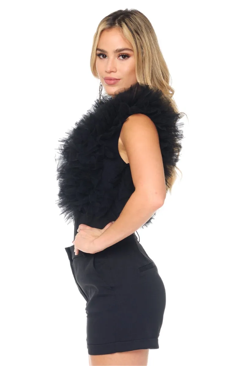 Akiele Ruffle Top