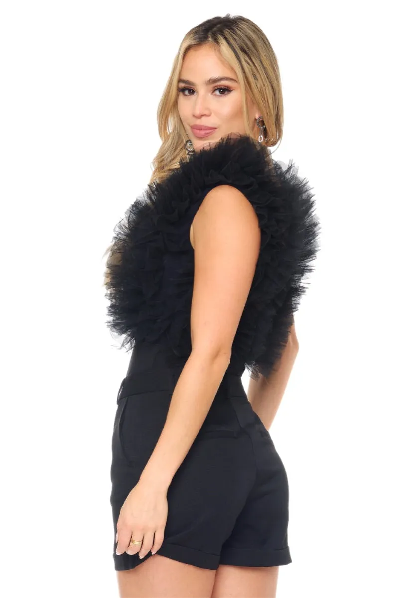 Akiele Ruffle Top