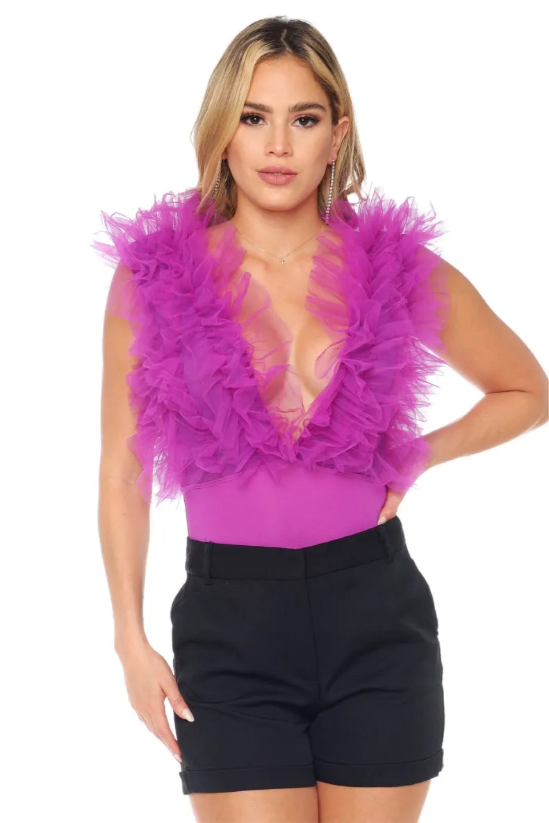 Akiele Ruffle Top