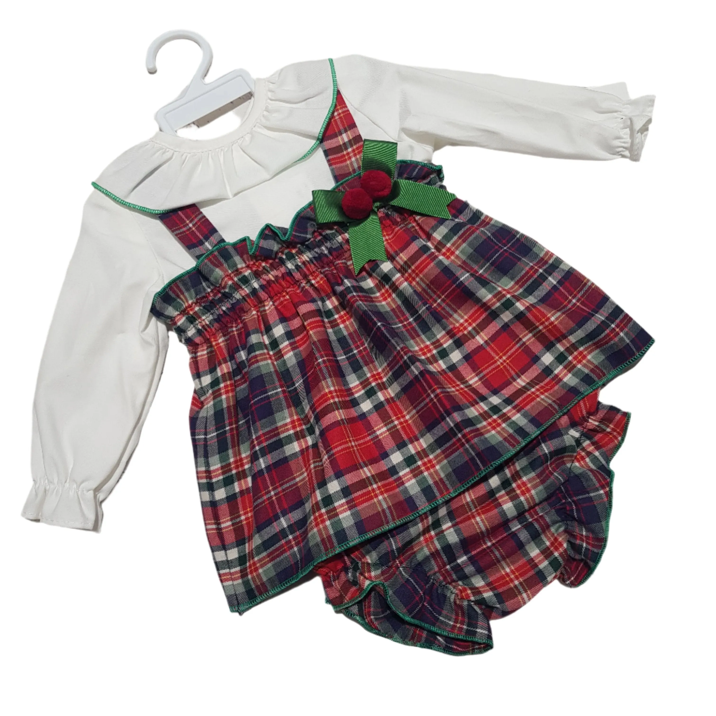Baby Ferr Baby Girls Red & Green Set