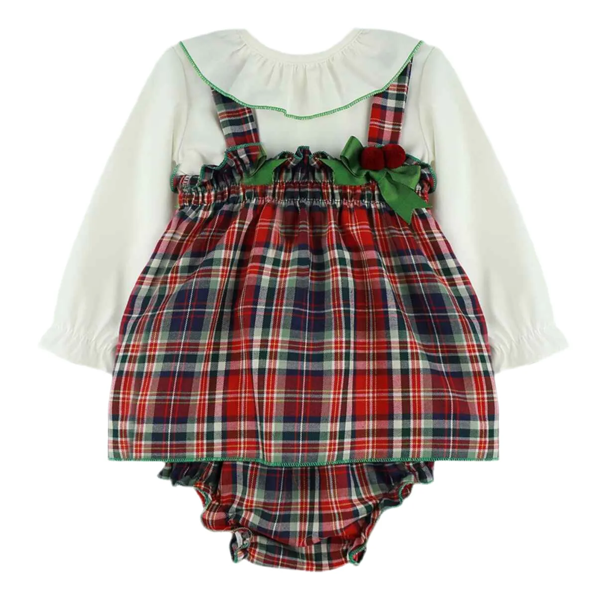 Baby Ferr Baby Girls Red & Green Set