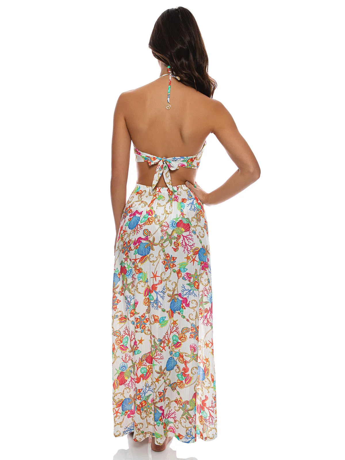 Bandeau Ring Cut Out Dress ::RET