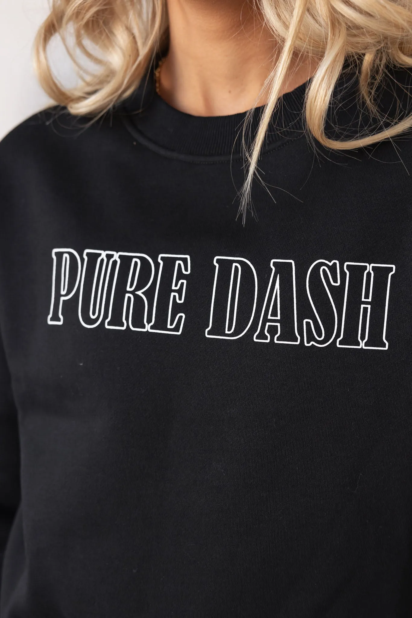 Basic Dash Sweat - Black