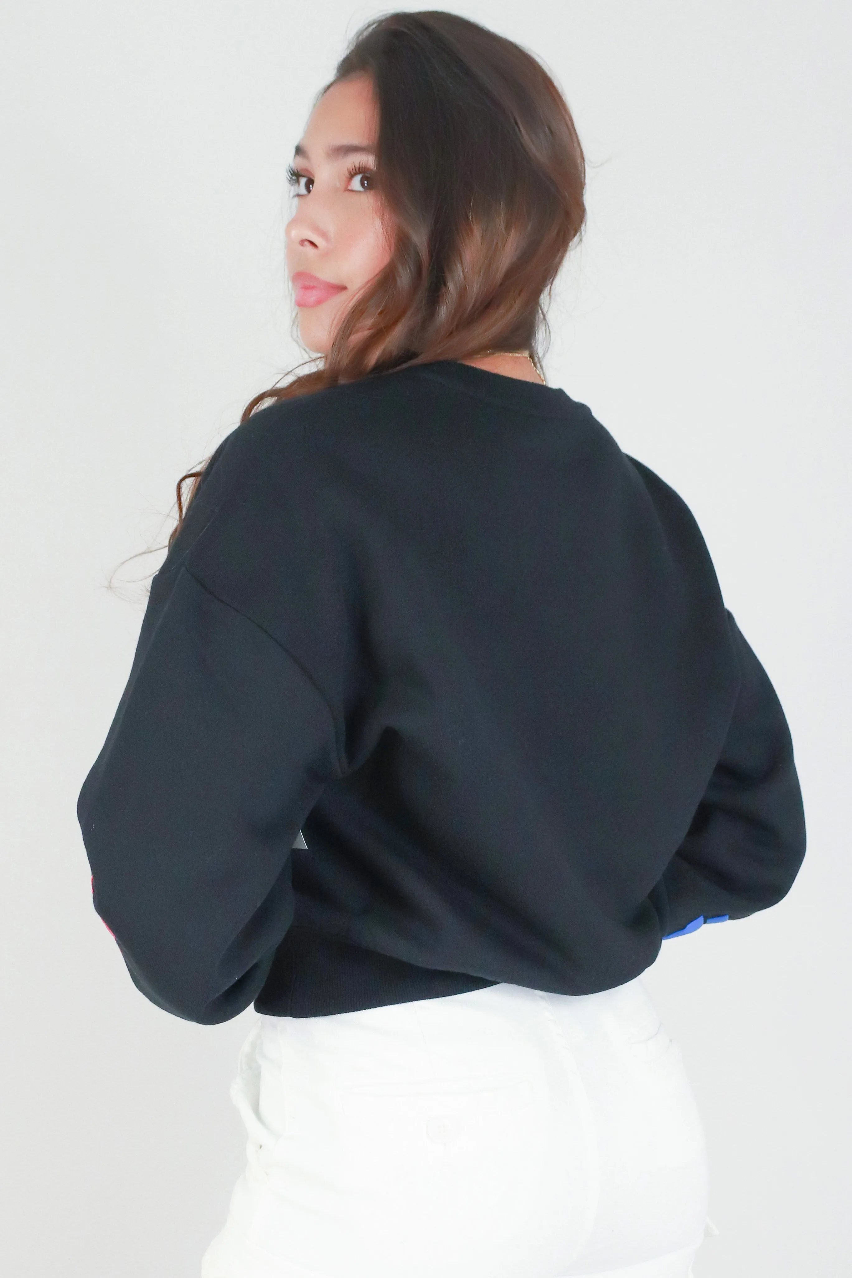 BEAT YOU TO IT SWEATER