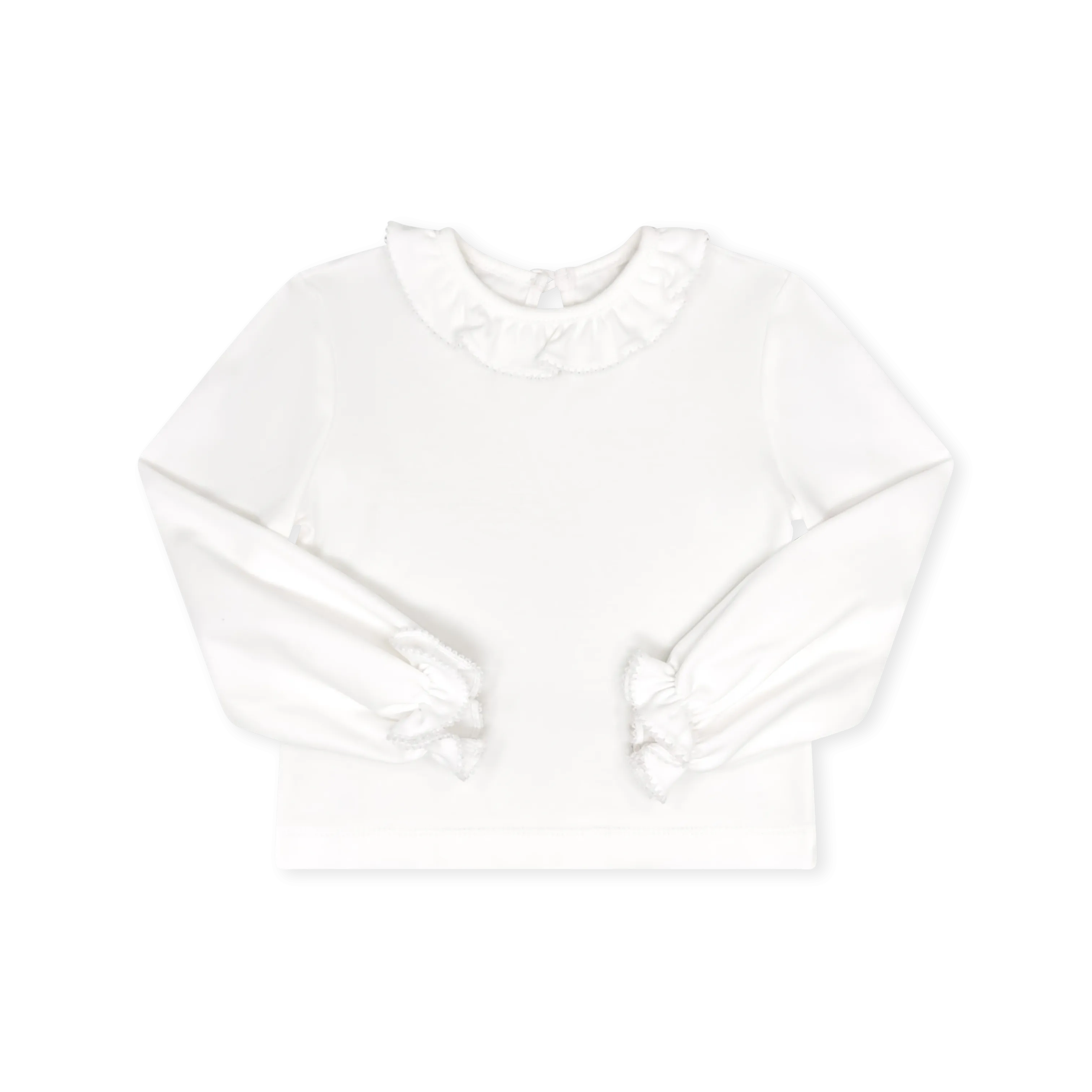 Bella Blouse Long Sleeve - Park White