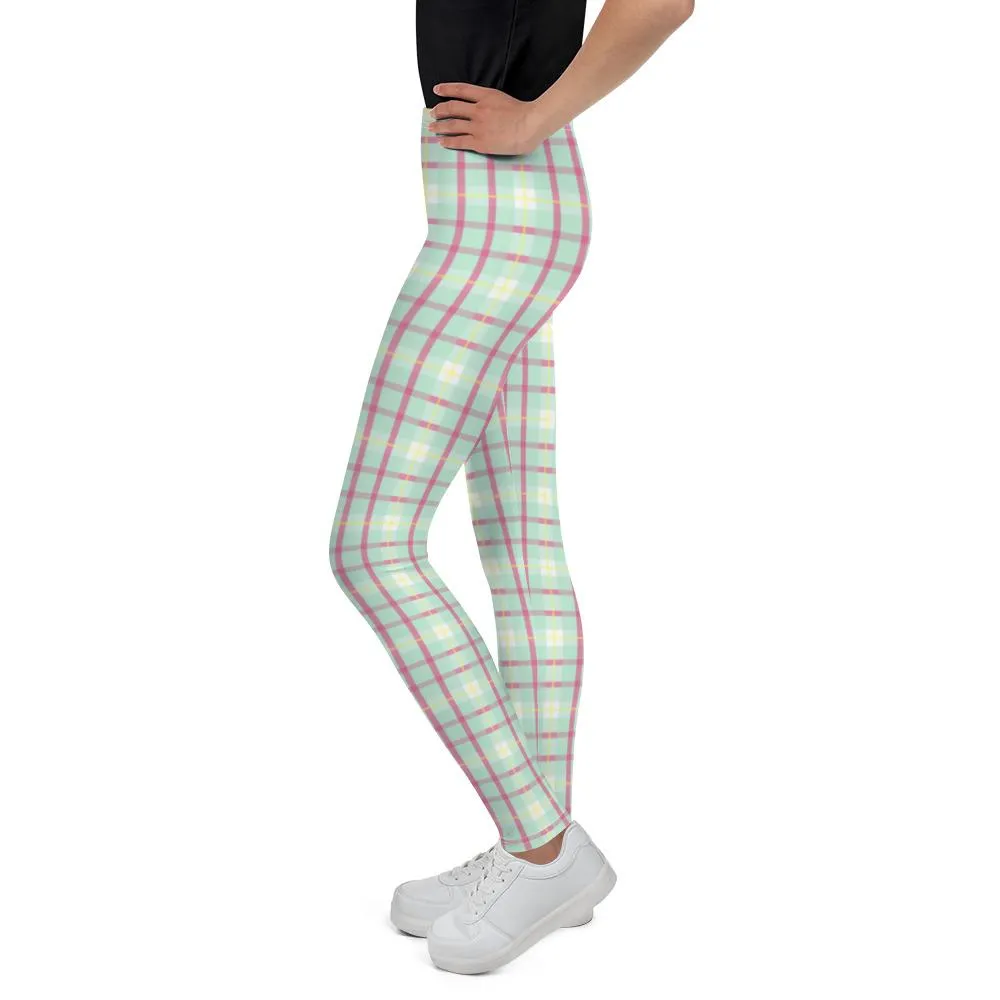 BirdGirls Imperial Plaid Youth Leggings