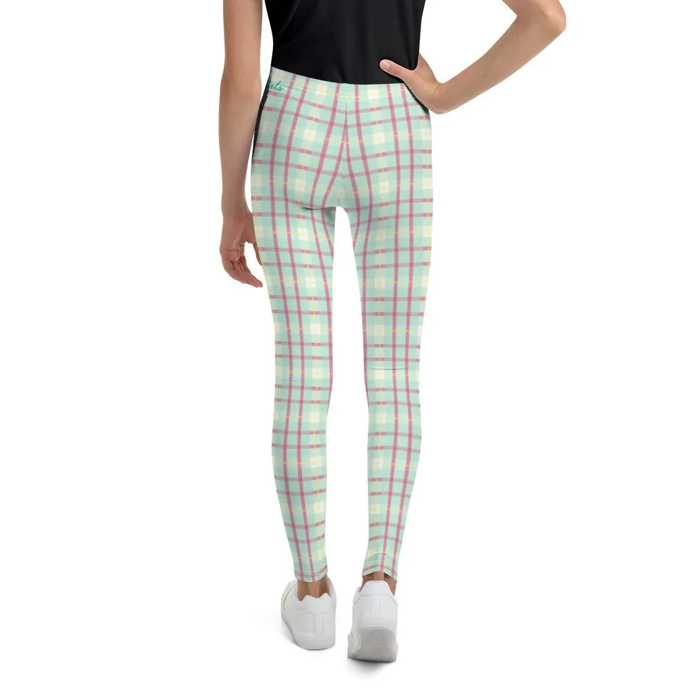 BirdGirls Imperial Plaid Youth Leggings
