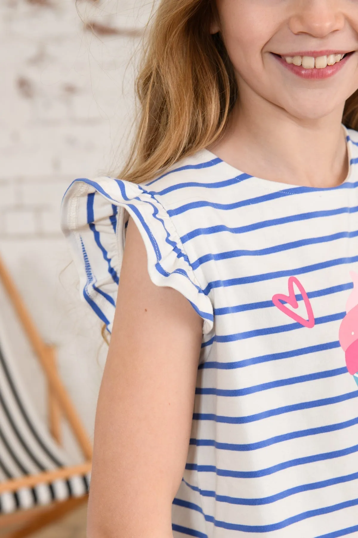Causeway Swing Tee - Ice cream Print