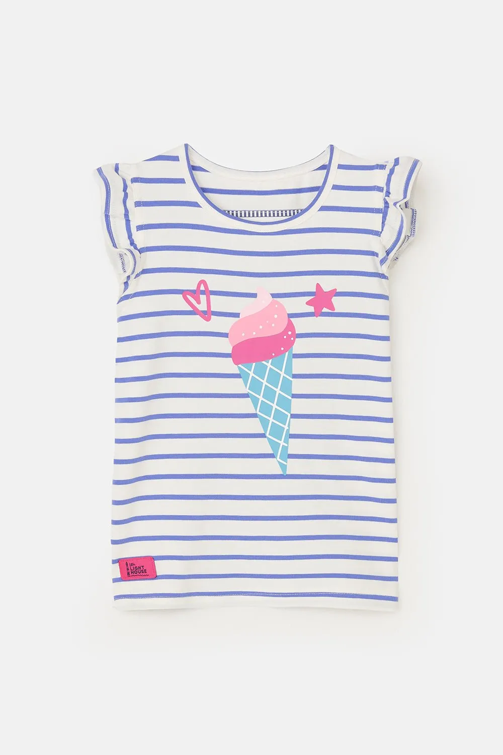 Causeway Swing Tee - Ice cream Print
