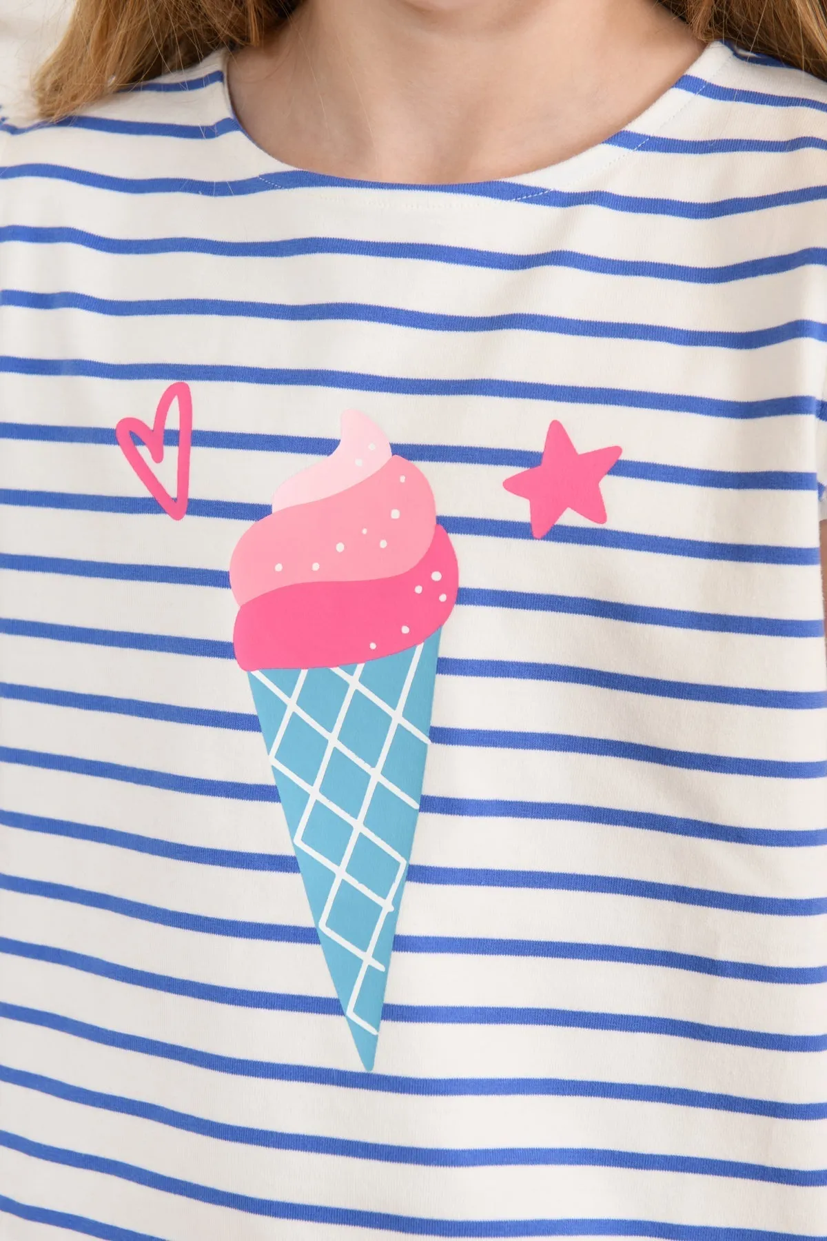 Causeway Swing Tee - Ice cream Print