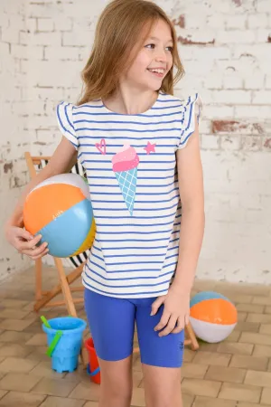 Causeway Swing Tee - Ice cream Print