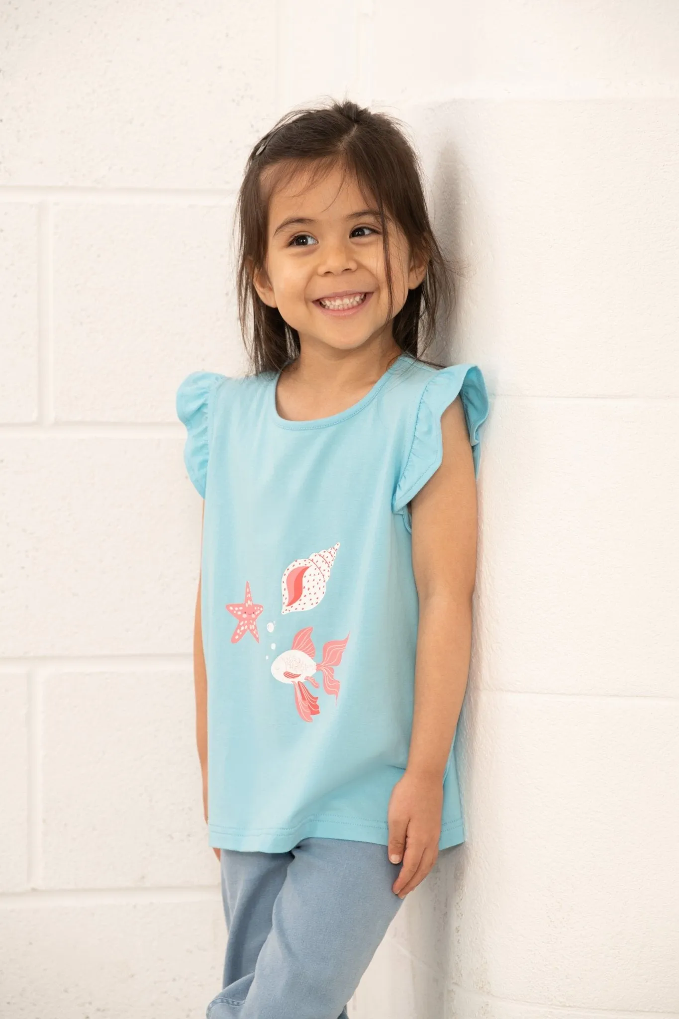 Causeway Swing Tee  - Under the Sea Print