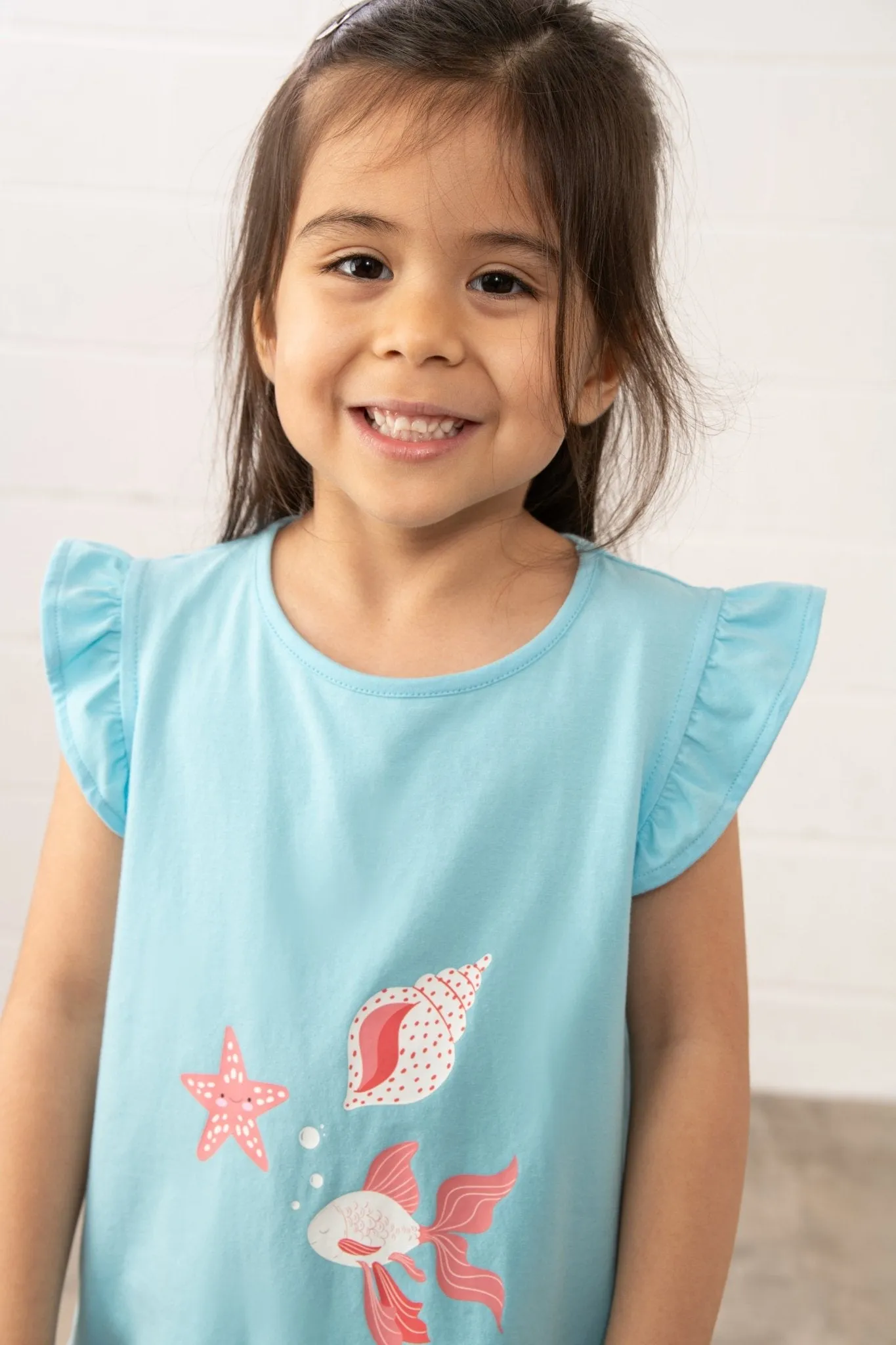 Causeway Swing Tee  - Under the Sea Print