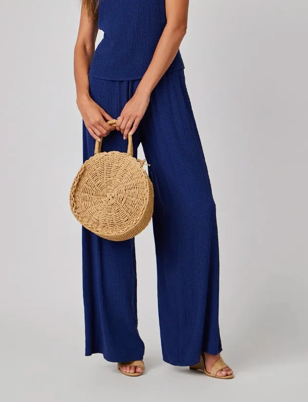 Clean Wide Leg Pants