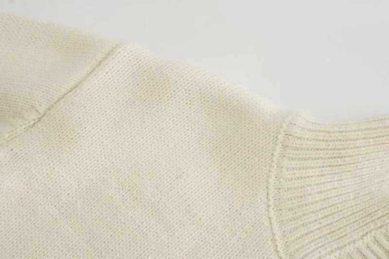 Comfy Single-breasted Knitting Jumpsuit Loungewear