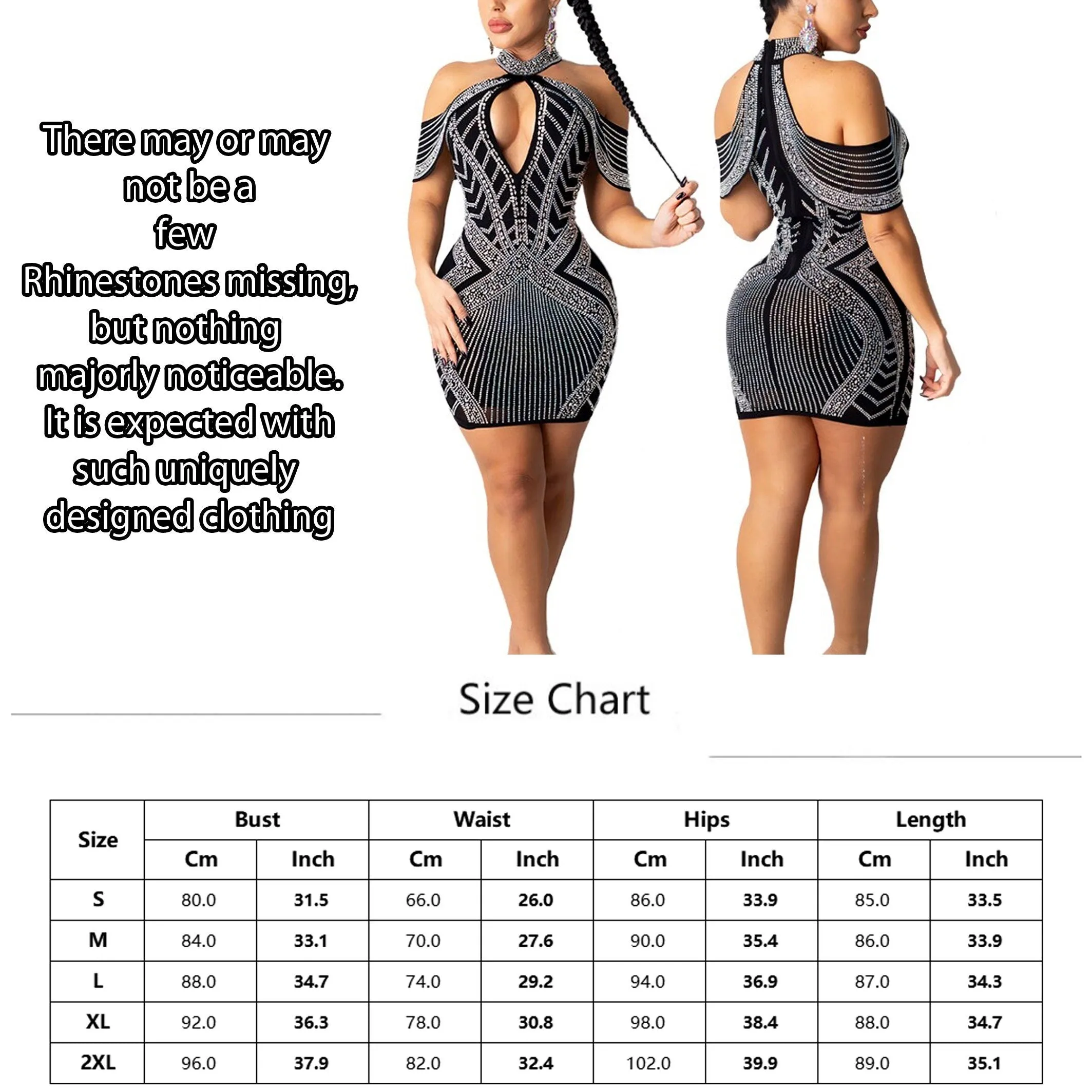 Diamond Dress | Rhinestone Dress | Dress with Diamonds | Party Dress