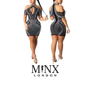Diamond Dress | Rhinestone Dress | Dress with Diamonds | Party Dress
