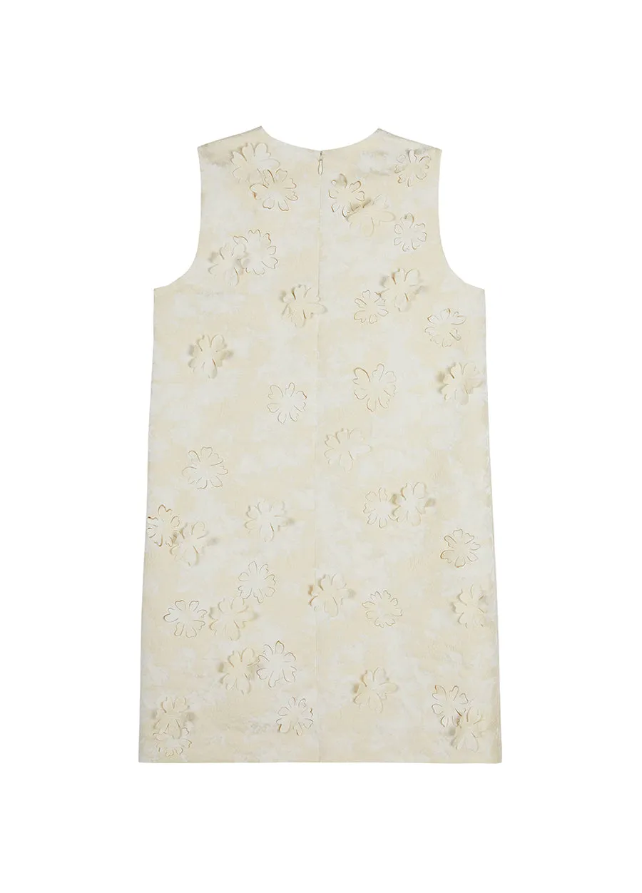 Dress / JNBY Little Daisy Cut-out Sleeveless Dress