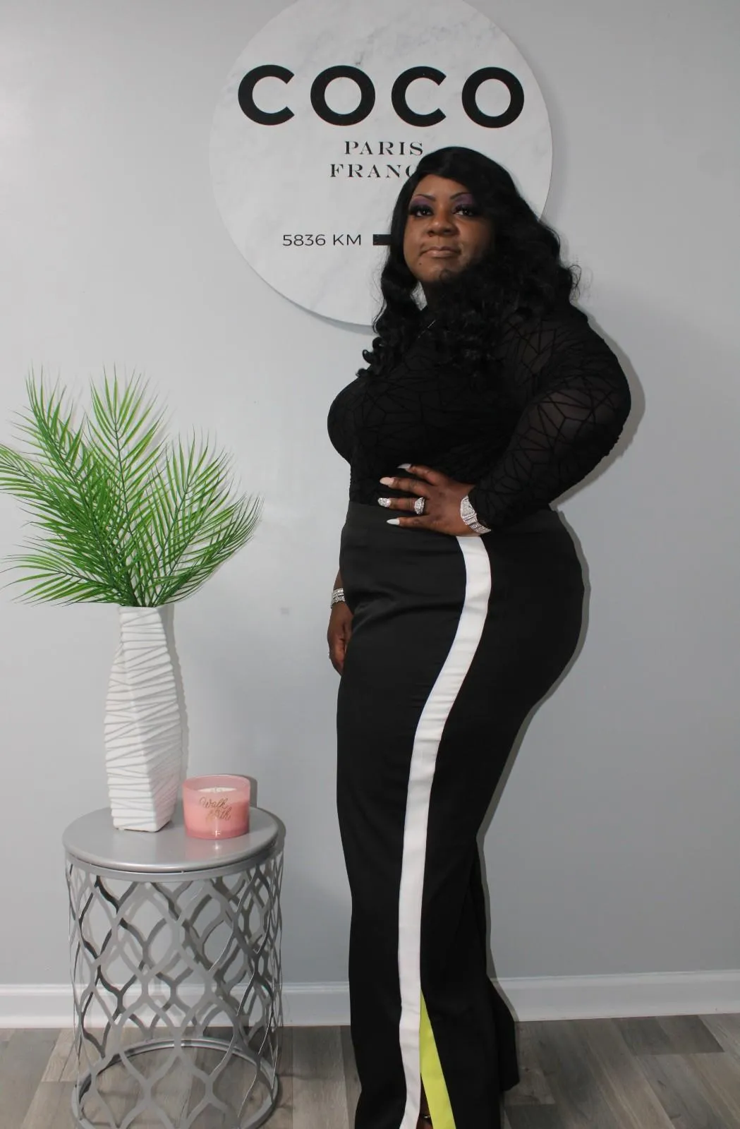 Eboni Split Hem Pants