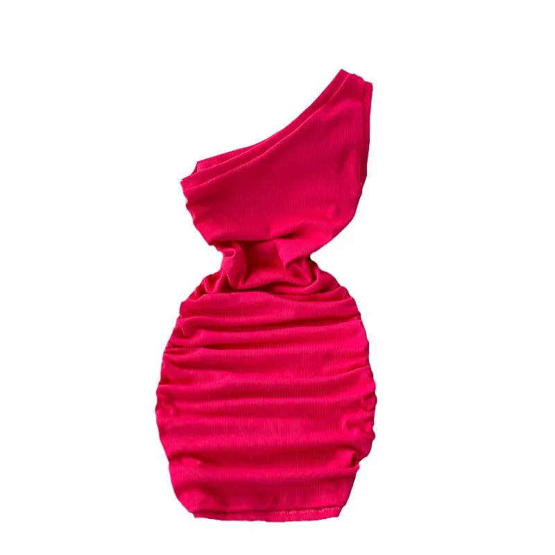 Elastic bodycon dresses