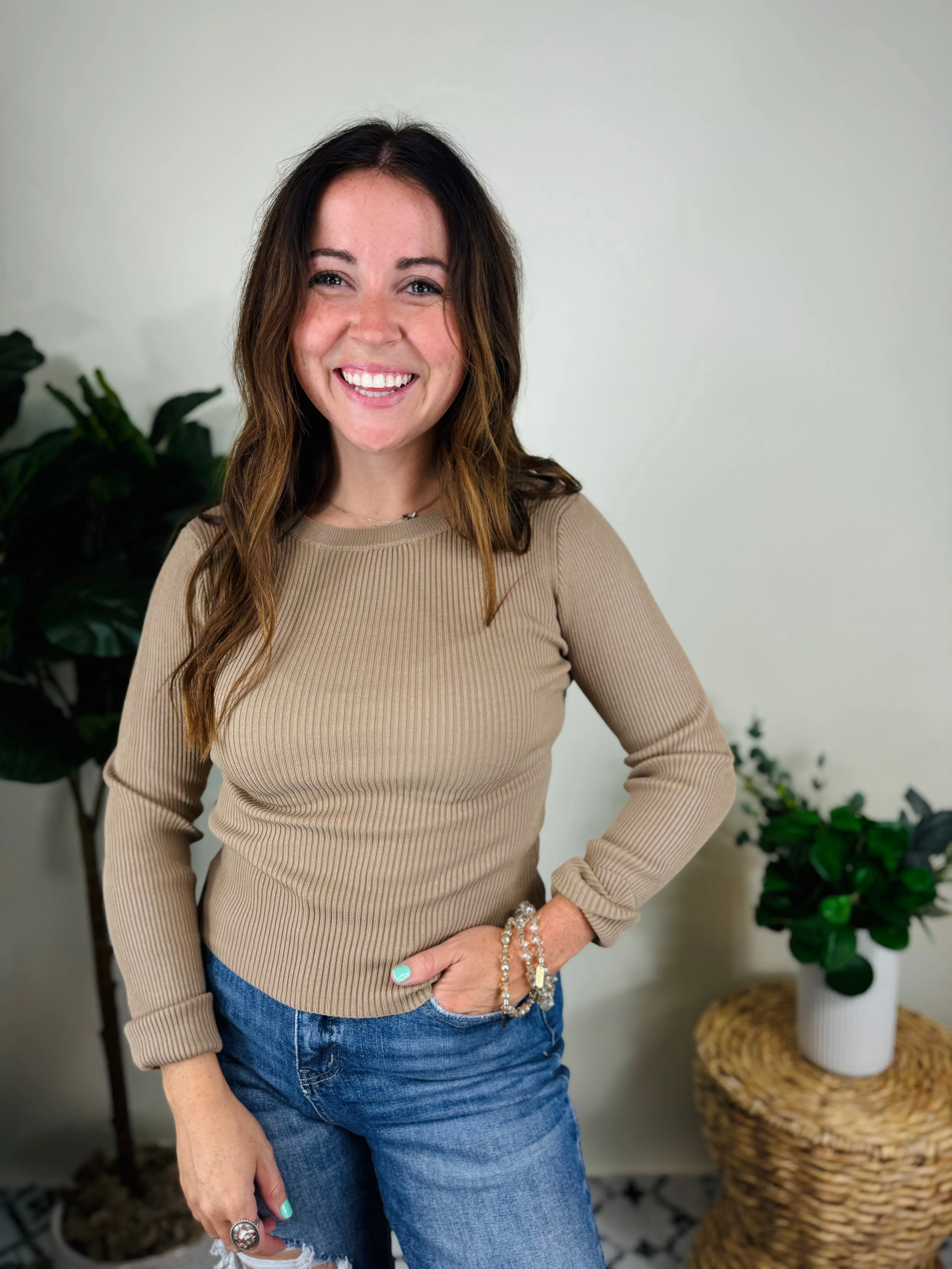 Faith Long Sleeve Sweater