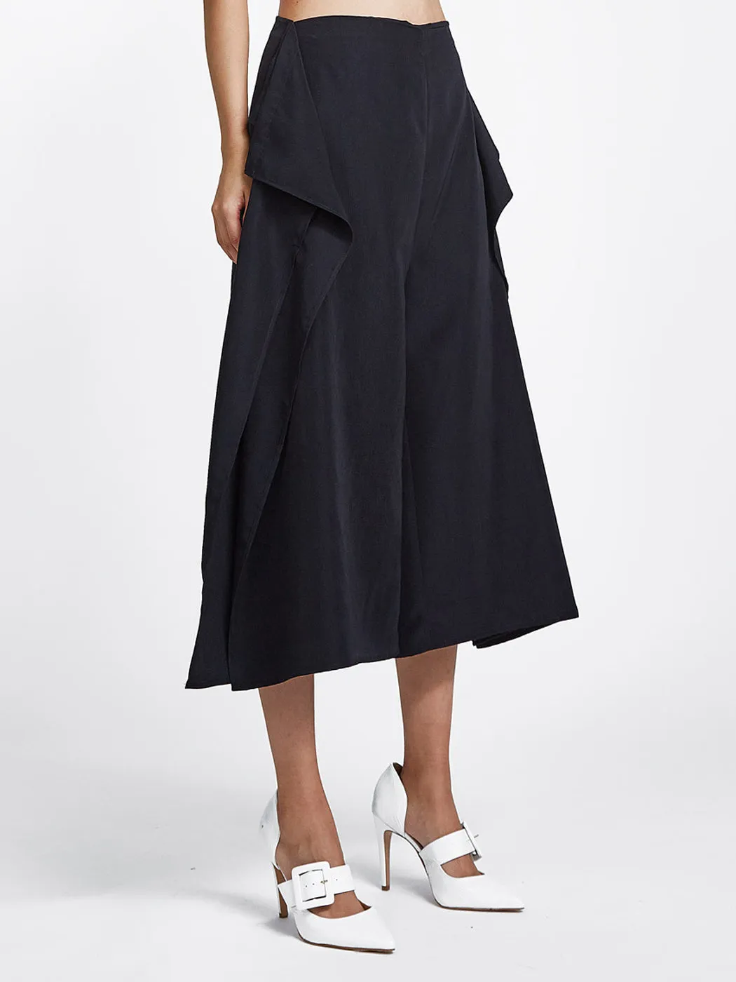 Handkerchief Pants Black