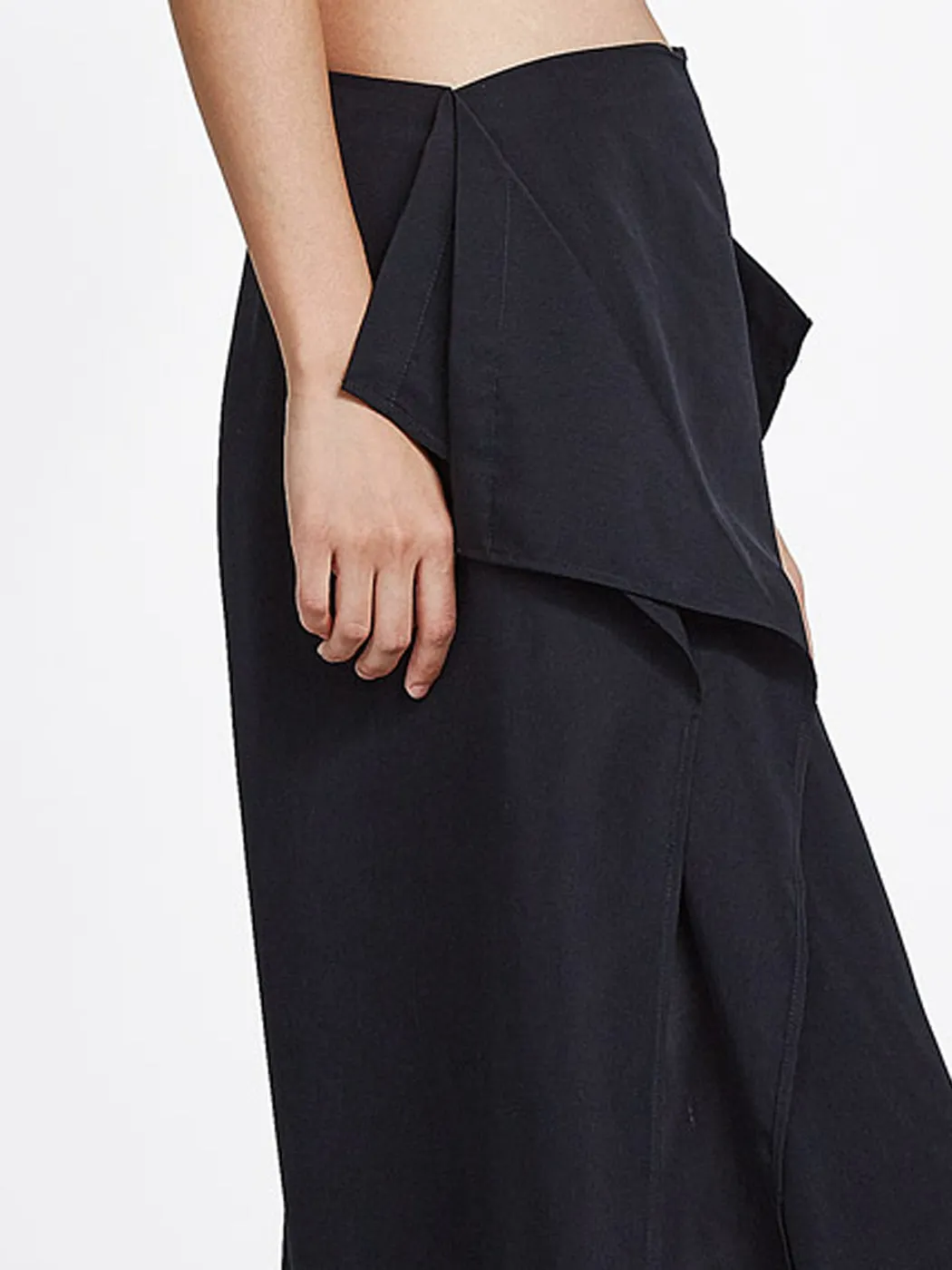 Handkerchief Pants Black