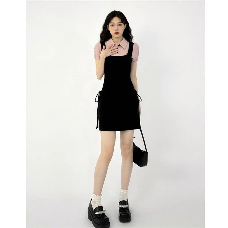 Harajuku polo collar dress  UB98468