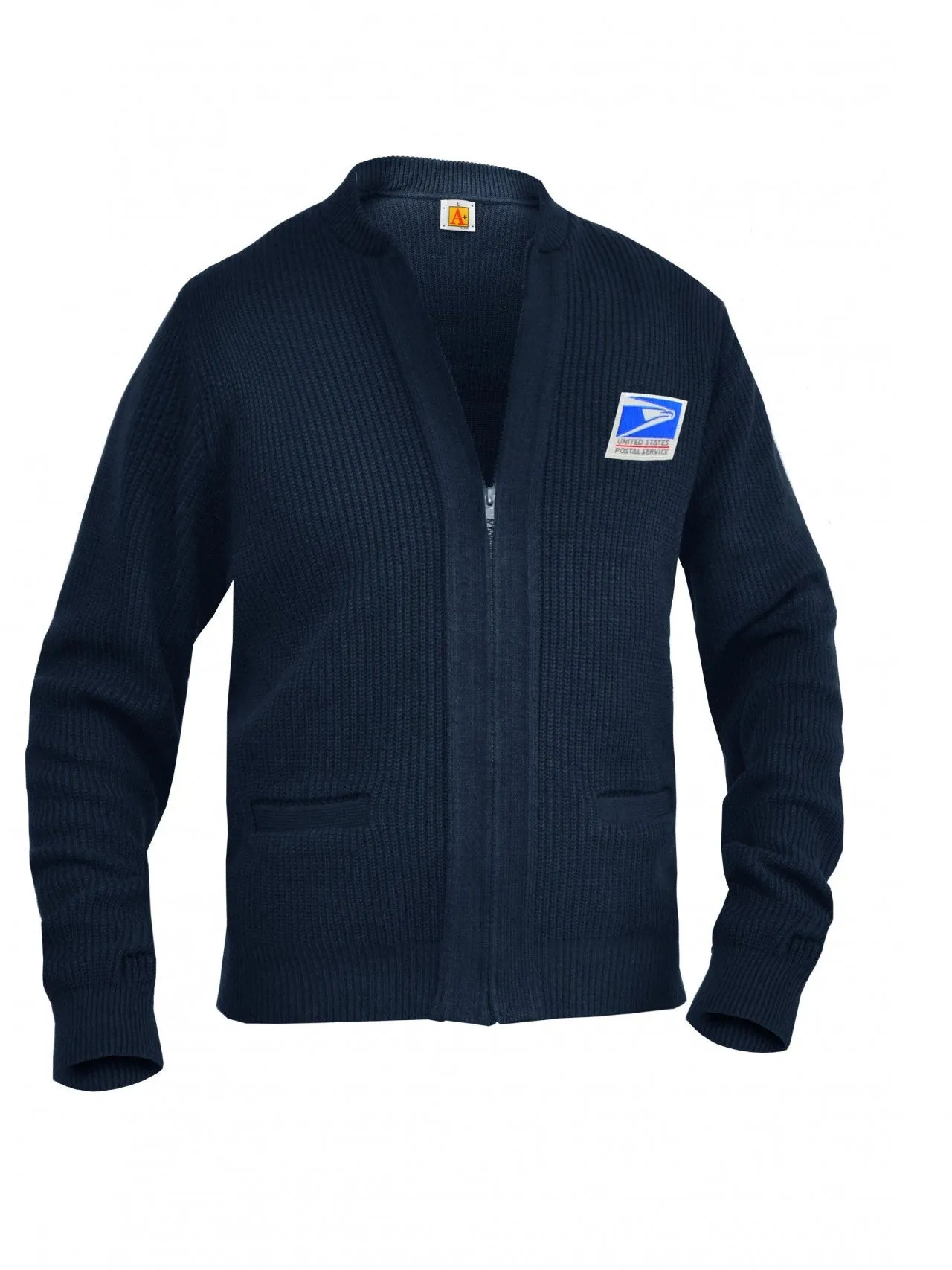 Heavyweight Crew Neck Cardigan Sweater Regular and Long Body