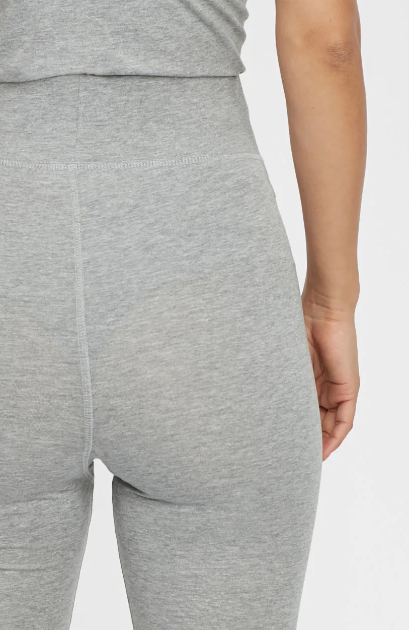High Waist Legging | Silver Melee -A