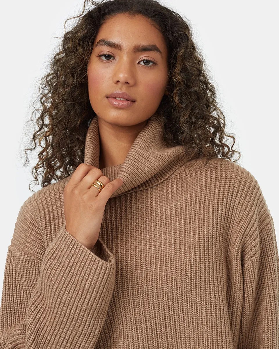 Highline Wide Neck Turtleneck