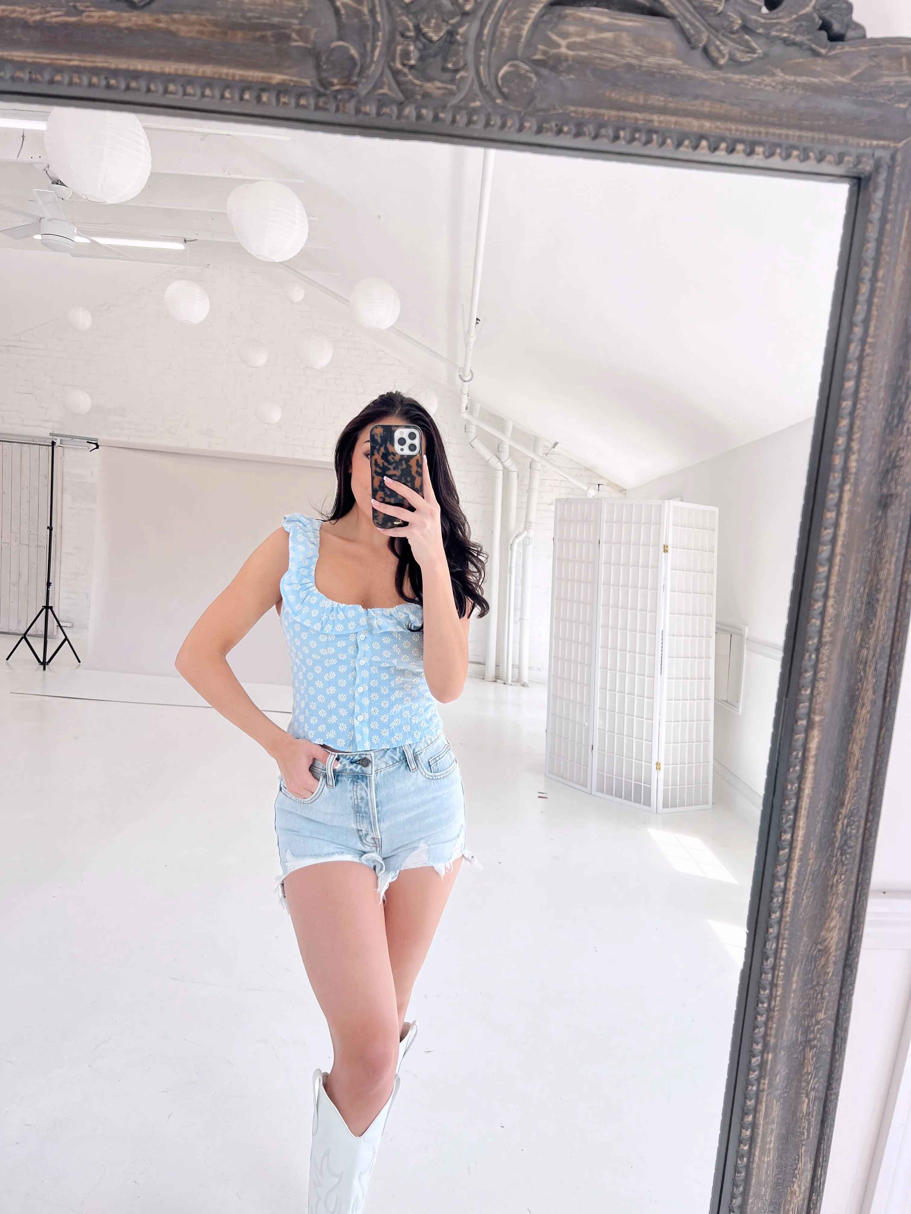 Juliette Top - Blue