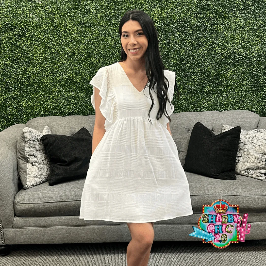 Just So You Know White Dress