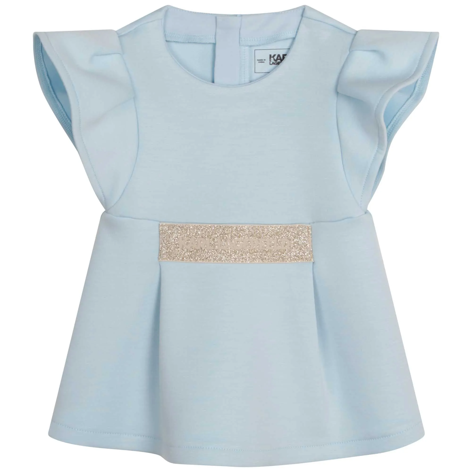 Karl Lagerfeld Baby Girls Blue Dress