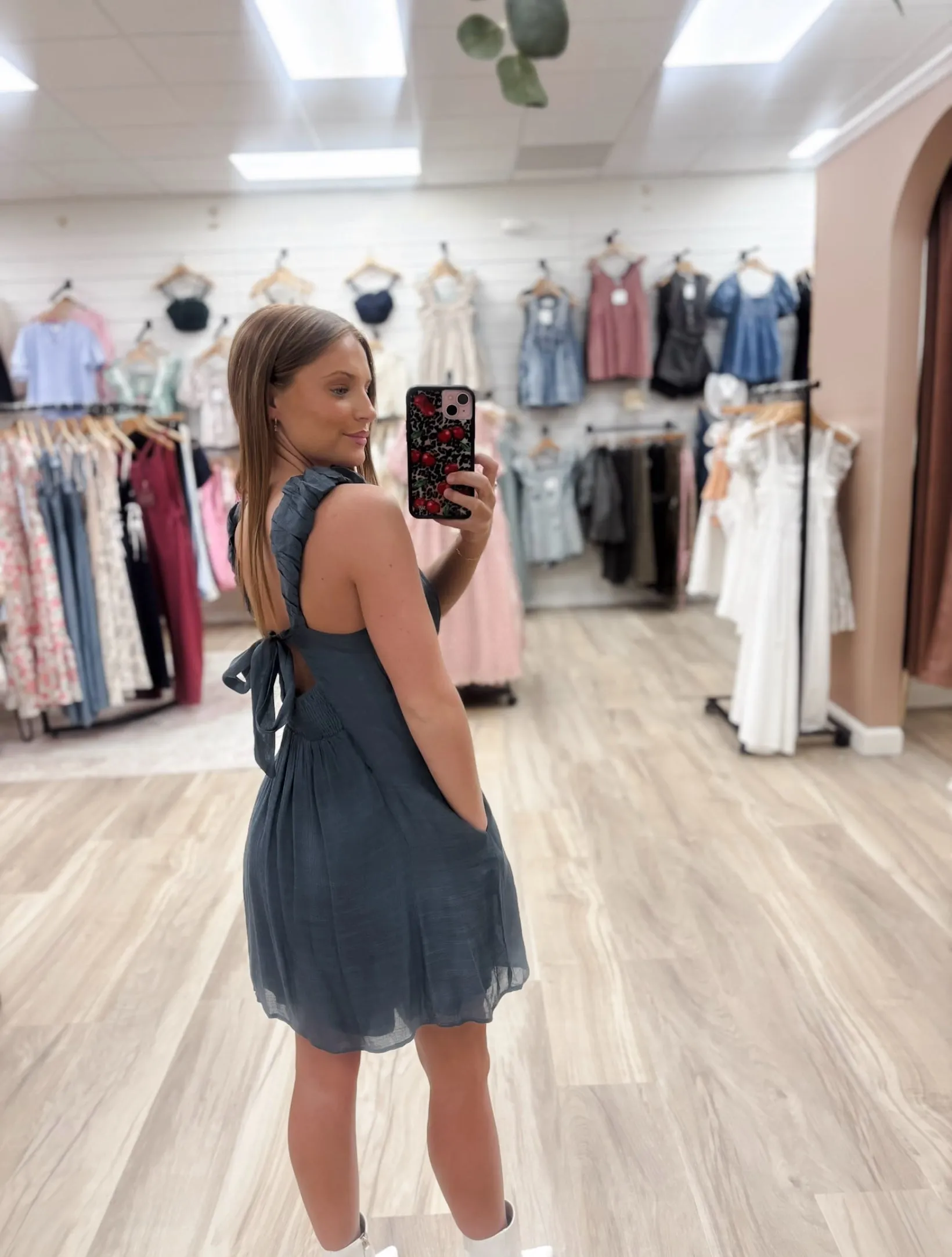 Kennedy Emerald Dress