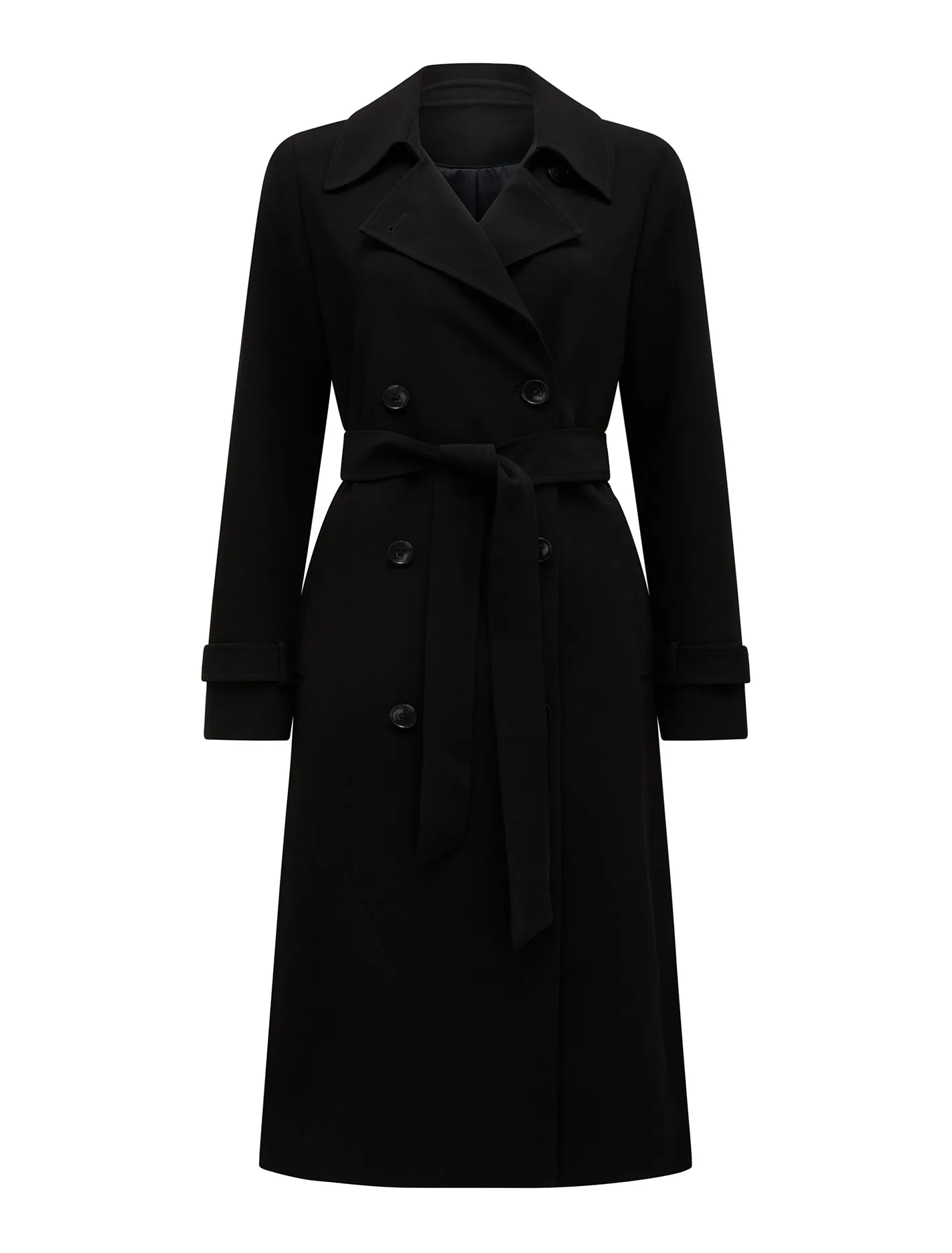 Leanne Crepe Trench Coat
