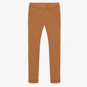 Legging caramel effet peau de pêche, enfant || Peach skin effect caramel legging, child