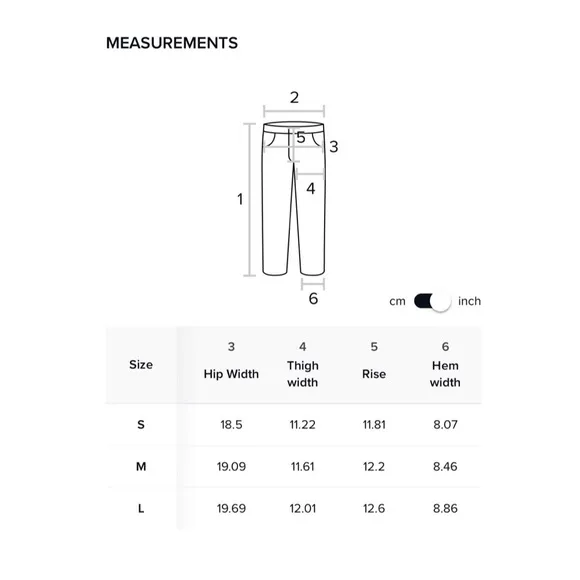 LOEIL Women’s Standard Cotton Wide Denim Pants - Ivory (Size: S)