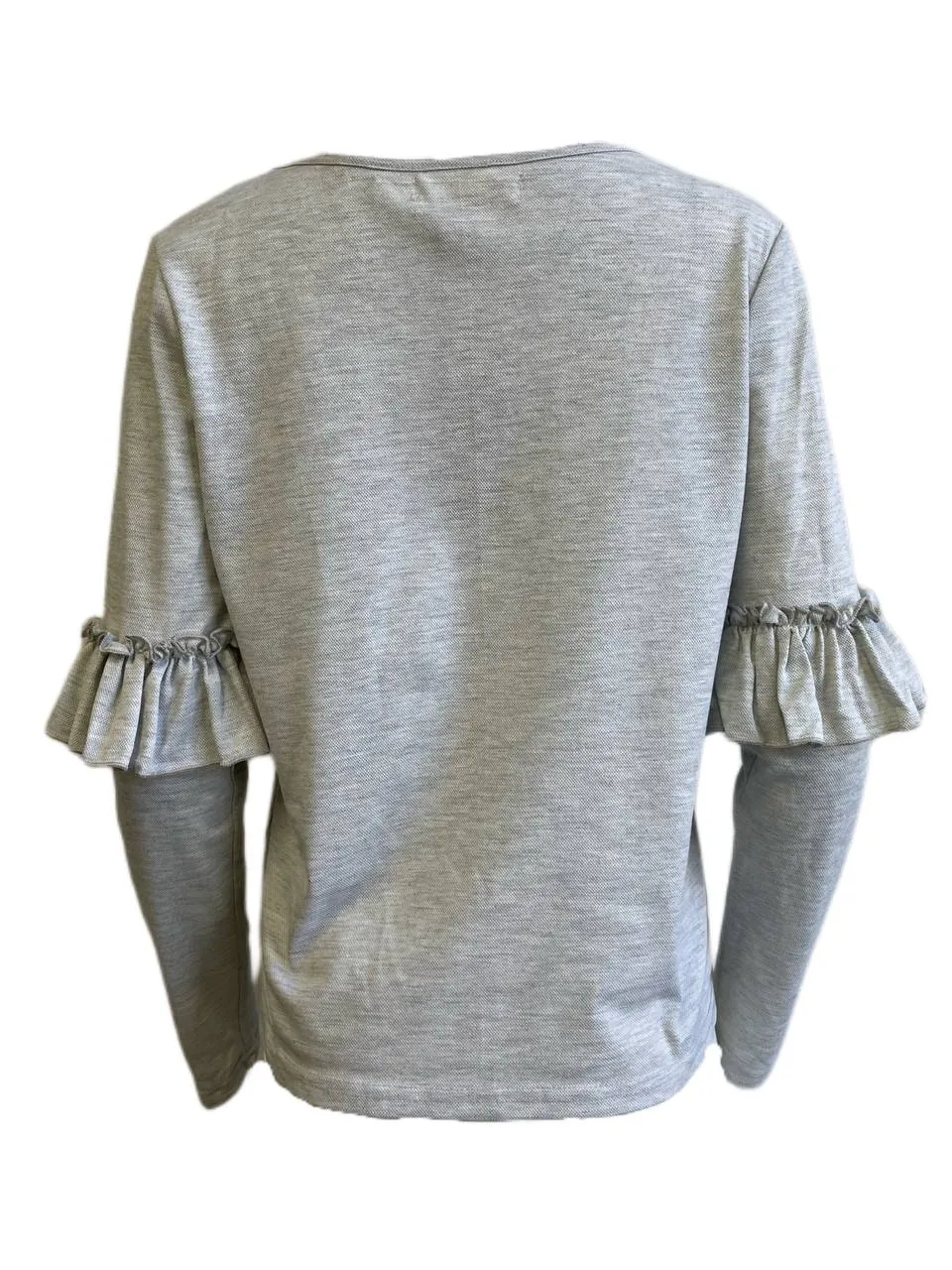 LOST IN LUNAR Women's Grey Izabel Knit Top Size US 4 NWT
