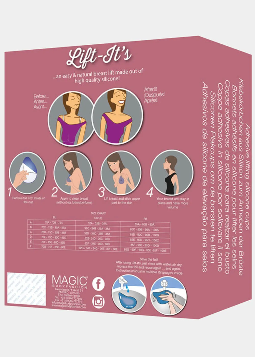 Magic Bodyfashion Magic Lift It's Clear Tapa