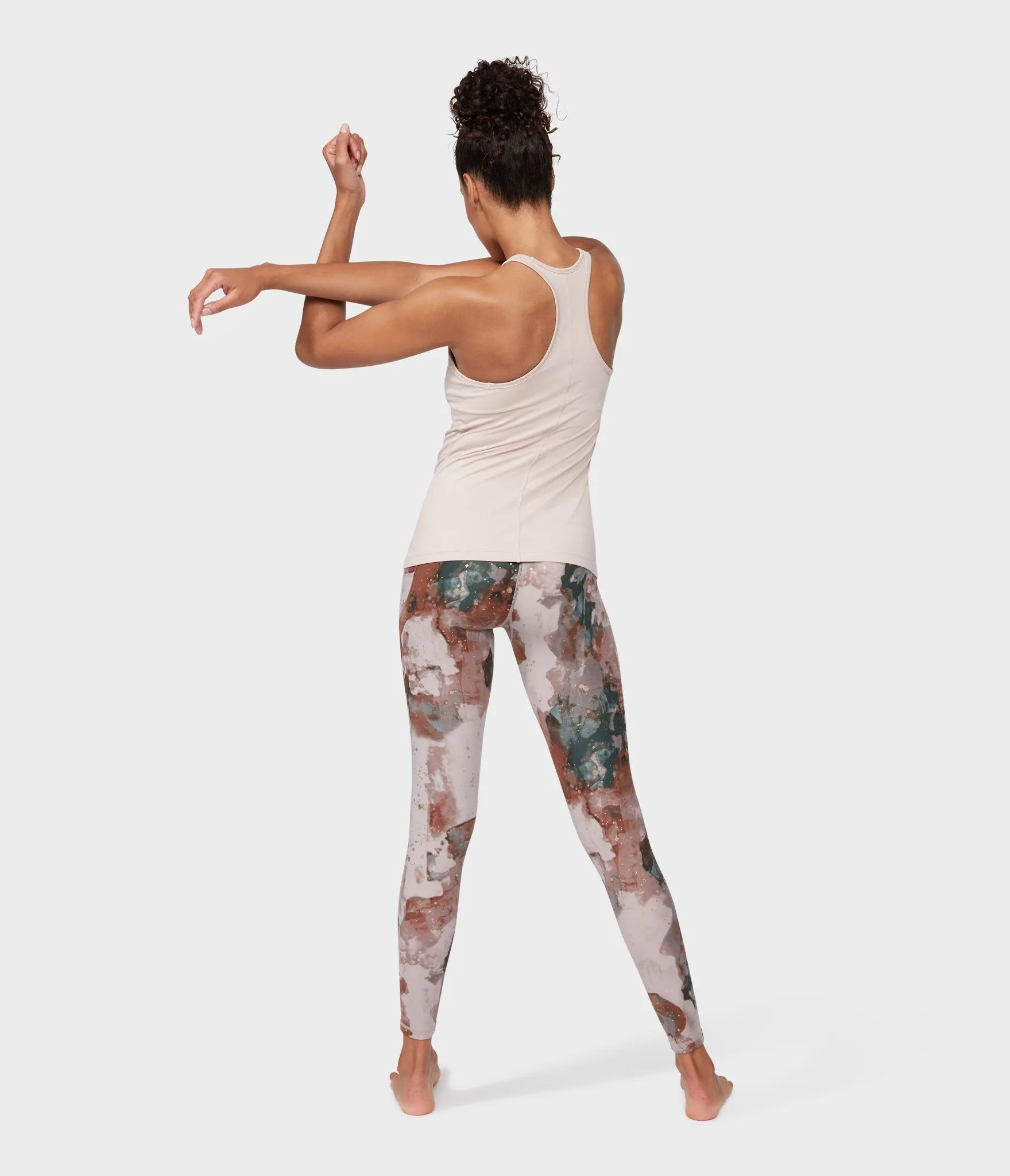 Manduka Apparel - Women's High Rise Flow Legging - Luminance Foil