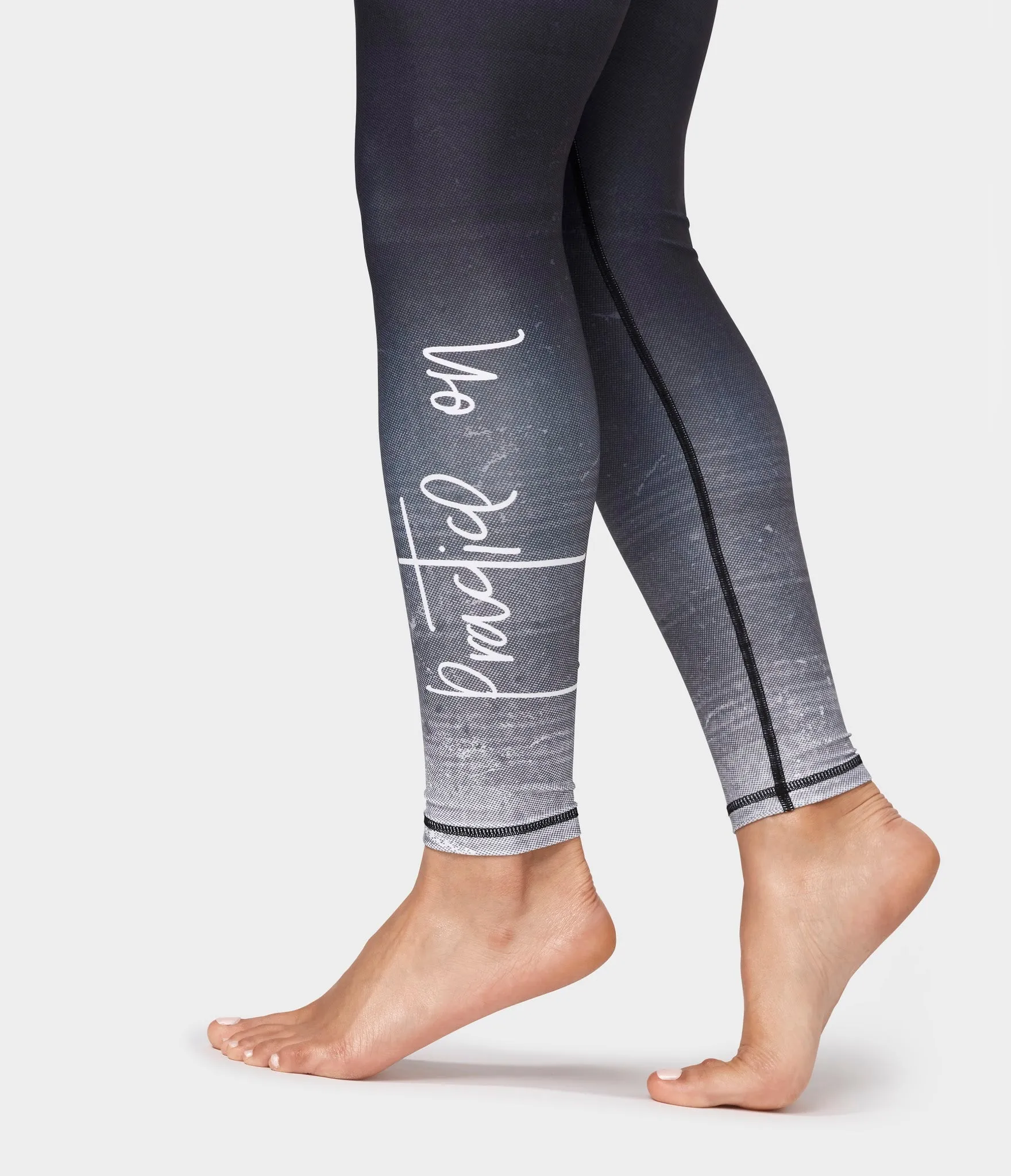 Manduka Apparel - Women's Practice On Legging - Black Multi