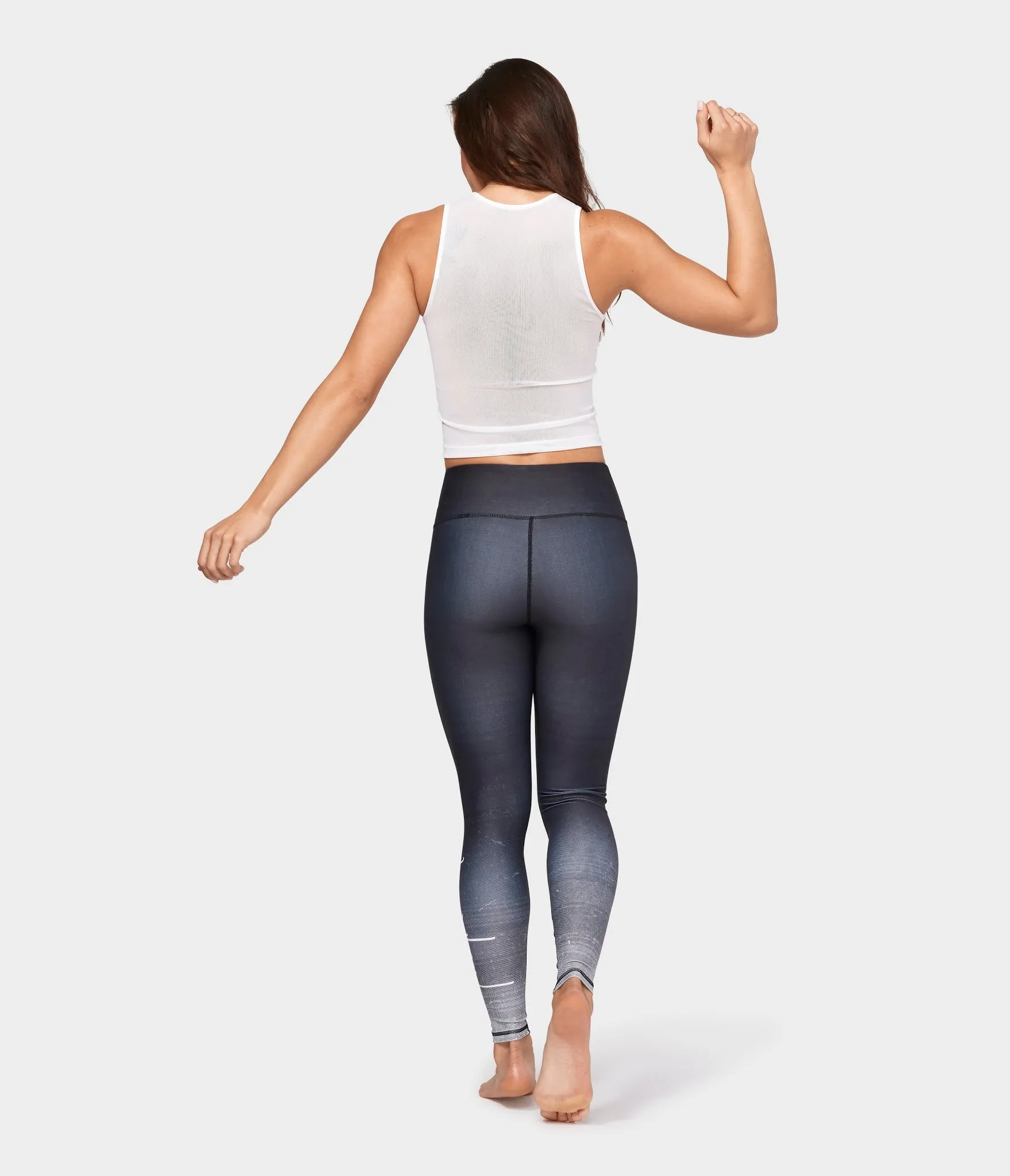 Manduka Apparel - Women's Practice On Legging - Black Multi