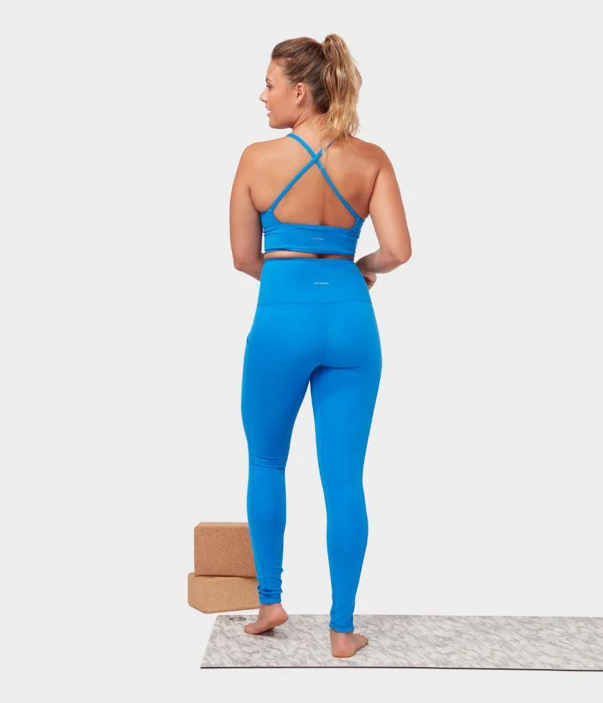 Manduka Apparel - Women's Renew Legging - Be Bold Blue