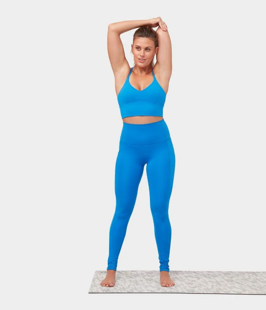 Manduka Apparel - Women's Renew Legging - Be Bold Blue