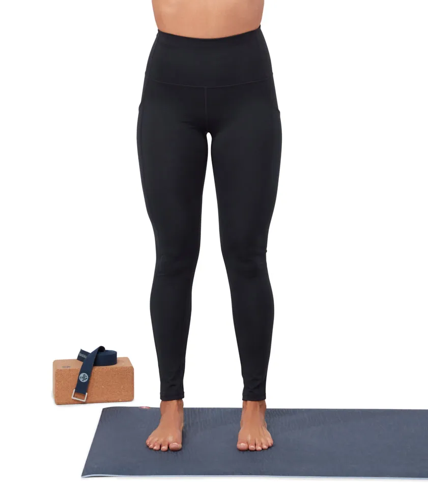 Manduka Apparel - Women's Renew Legging1 - Black